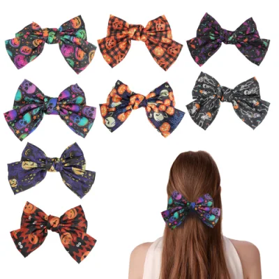 Wholesale Halloween Holiday Party Bow Hair Accessories